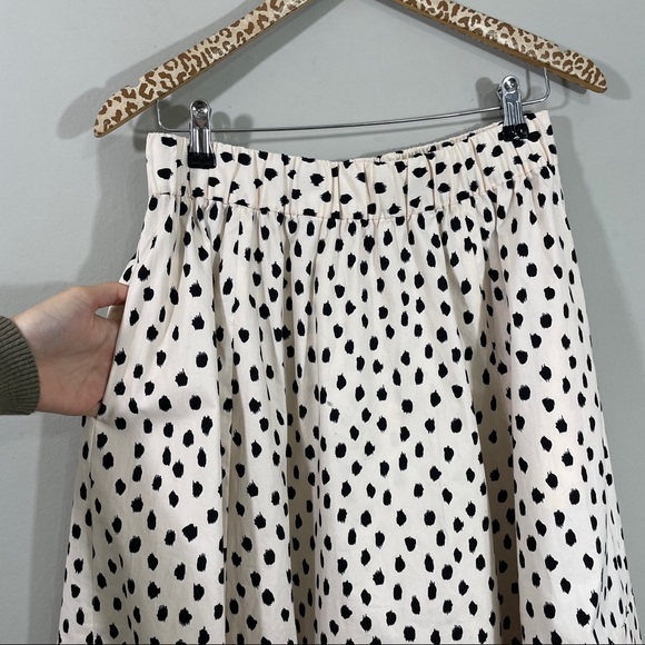Kate Spade Leopard Dot Poplin Skirt | 6 - Picture 7 of 13